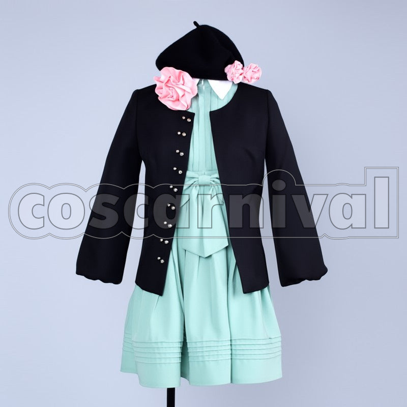 Protagonist cosplay costume from Amnesia, front view