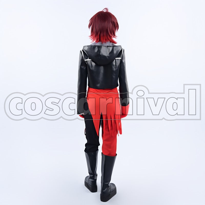 Shin SHIN cosplay costume from Amnesia, back view