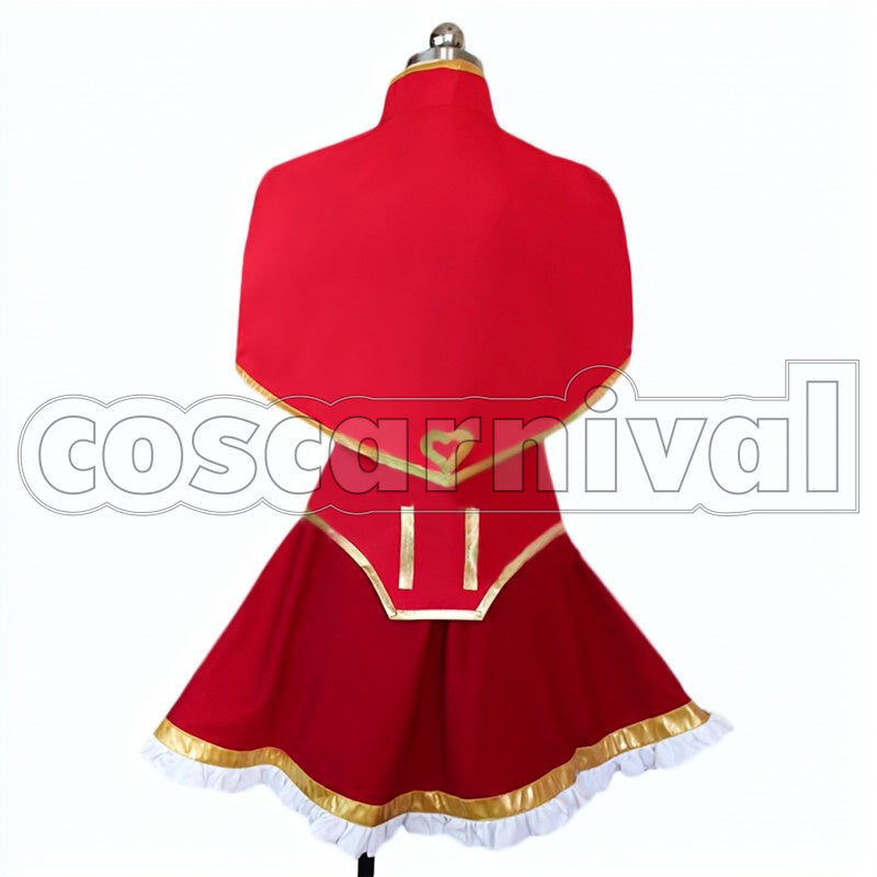 El El cosplay costume from Ange Vierge, back view