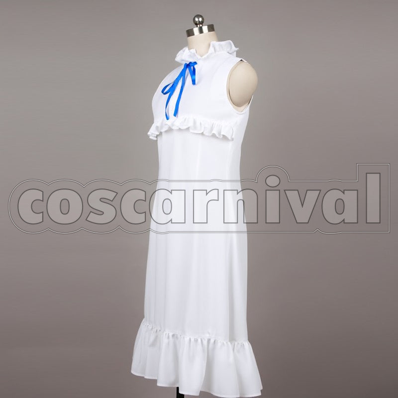 The Flower We Saw That Day yukiatsumenma cosplay costume from Anohana:, side view