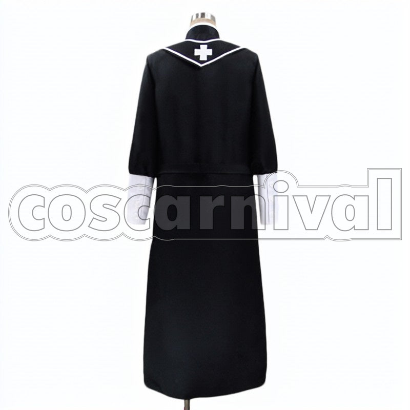 35th Test Platoon Haunted cosplay costume from Anti-Magic Academy: The, back view