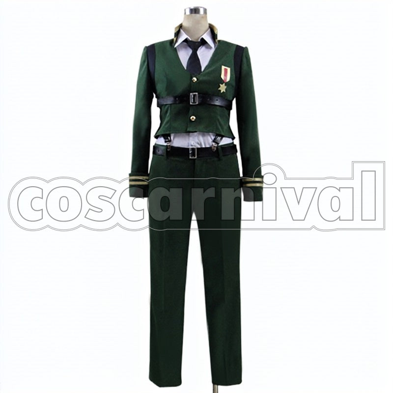 35th Test Platoon Takeru Kusanagi cosplay costume from Anti-Magic Academy: The, front view
