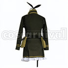 35th Test Platoon Usagi Saionji cosplay costume from Anti-Magic Academy: The, back view