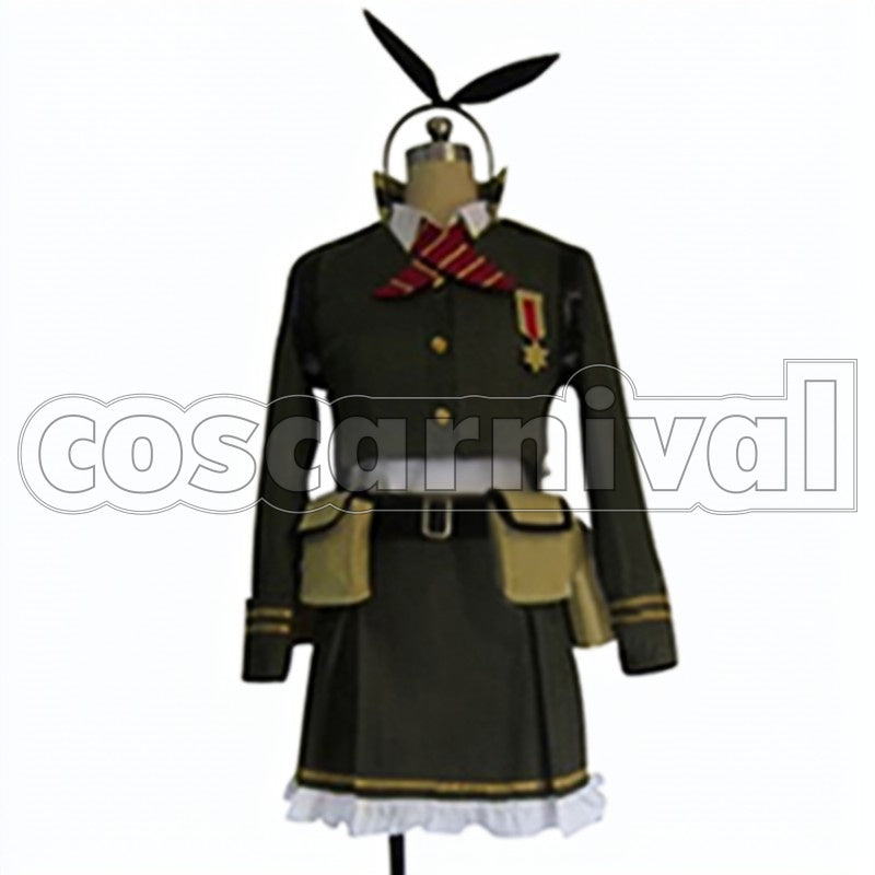 35th Test Platoon Usagi Saionji cosplay costume from Anti-Magic Academy: The, front view