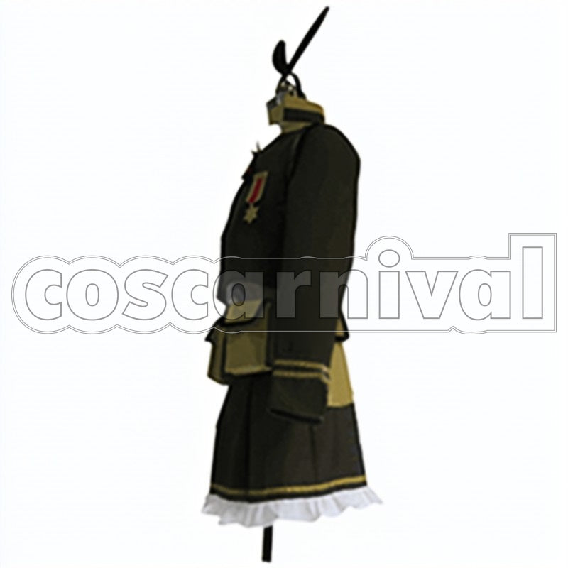 35th Test Platoon Usagi Saionji cosplay costume from Anti-Magic Academy: The, side view