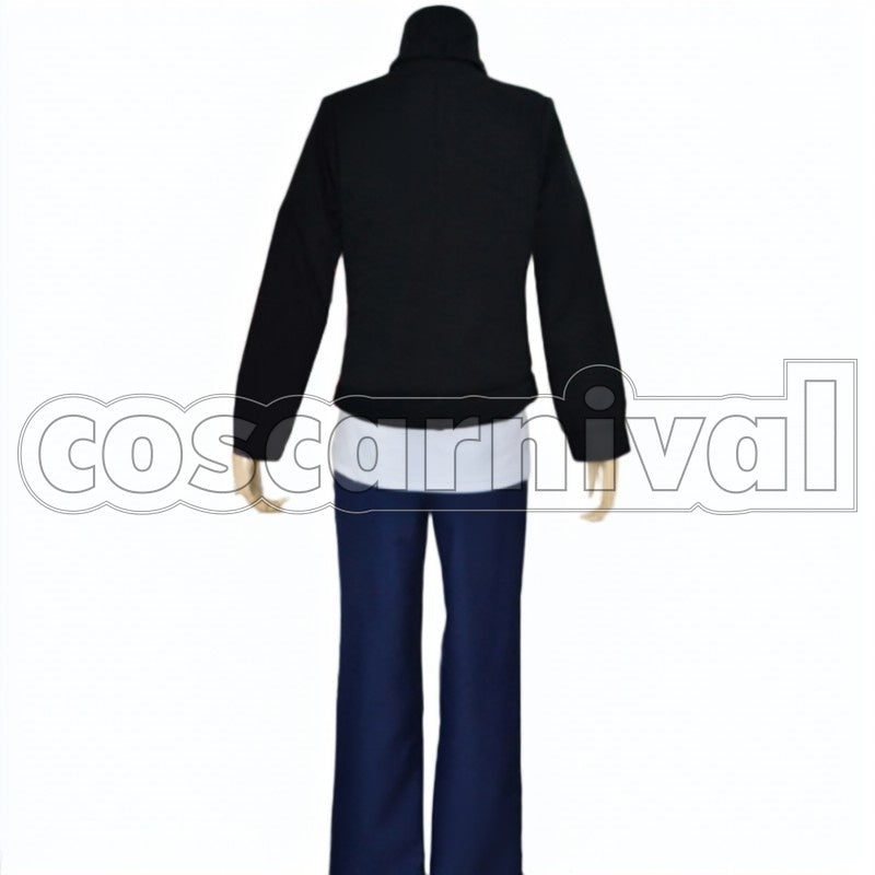 Matsuoka cosplay costume from Aoharu Machinegun Masamune, back view