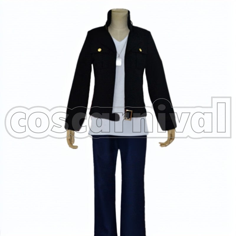 Matsuoka cosplay costume from Aoharu Machinegun Masamune, front view