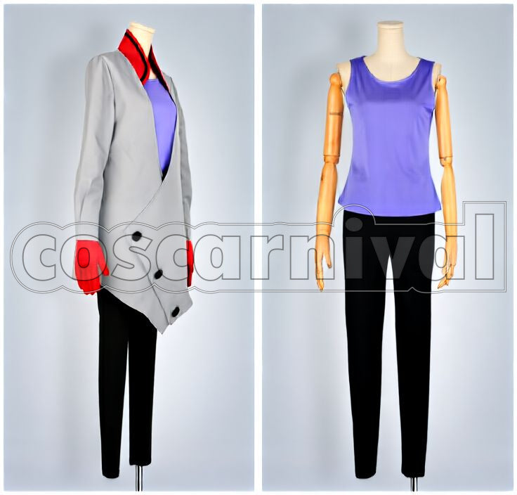 Jin Muso Cosplay cosplay costume from Aquarion EVOL, set view