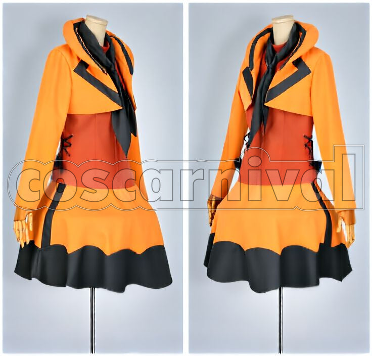 Yunoha Thrul Cosplay cosplay costume from Aquarion EVOL, front view 2