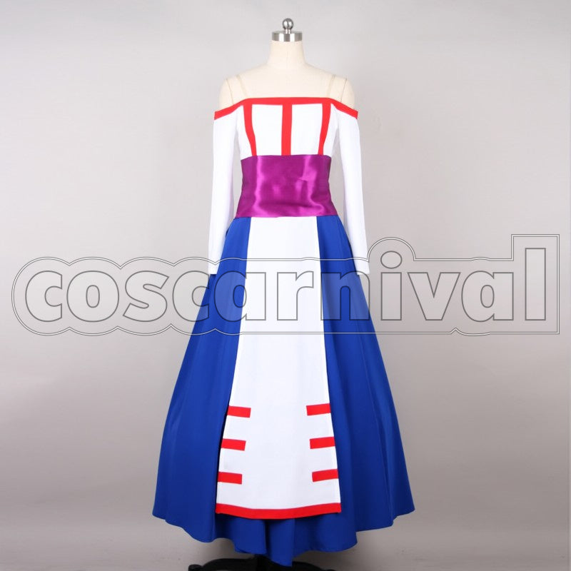 the Lad II Lisa Flora Merno cosplay costume from Arc, front view