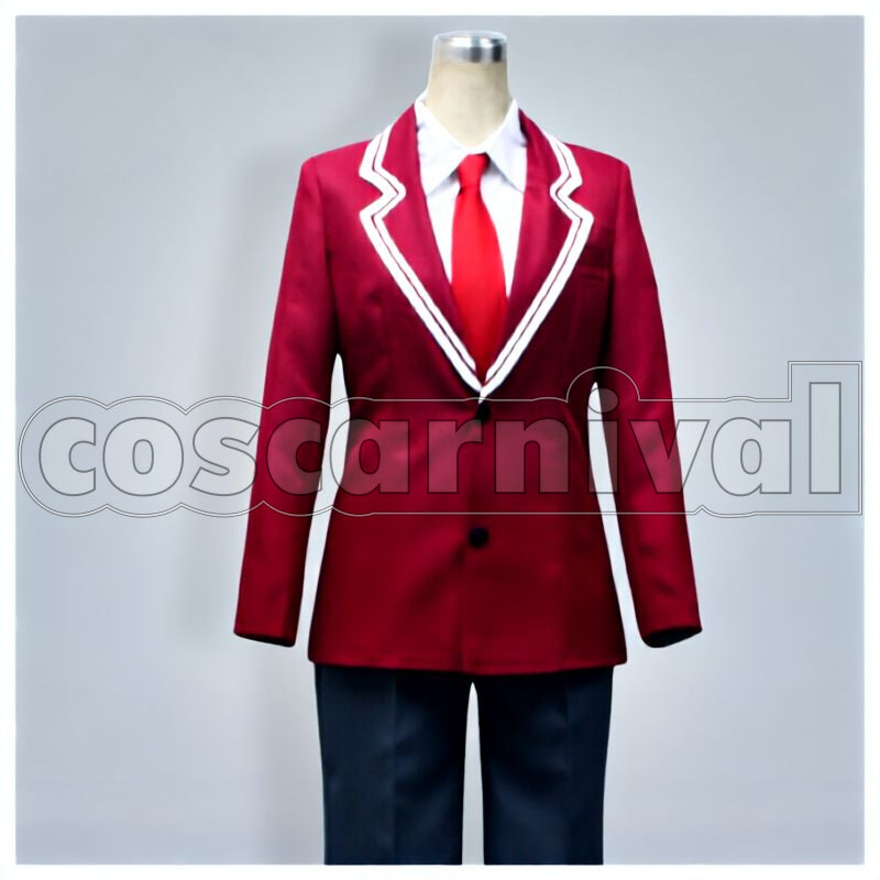 Scarlet Ammo Kinji Tōyama Tokyo Butei High Detective Course School Uniform Cosplay cosplay costume from Aria the, front view 1