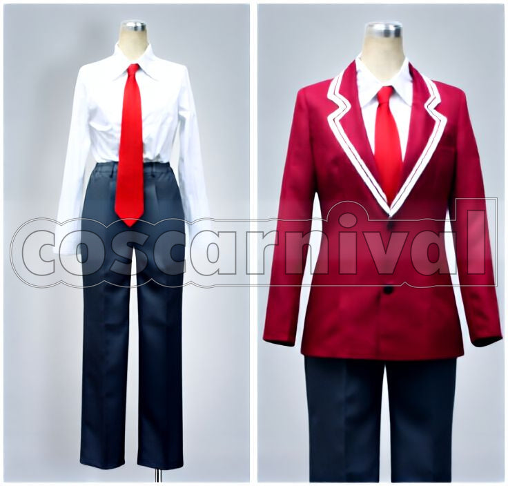 Scarlet Ammo Kinji Tōyama Tokyo Butei High Detective Course School Uniform Cosplay cosplay costume from Aria the, set view