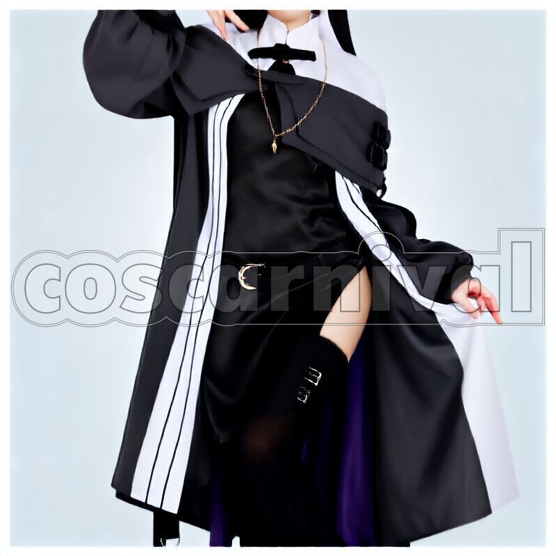 Abyssal Hunters Specter Cosplay cosplay costume from Arknights, front view 1