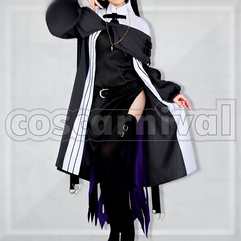 Abyssal Hunters Specter Cosplay cosplay costume from Arknights, front view 2