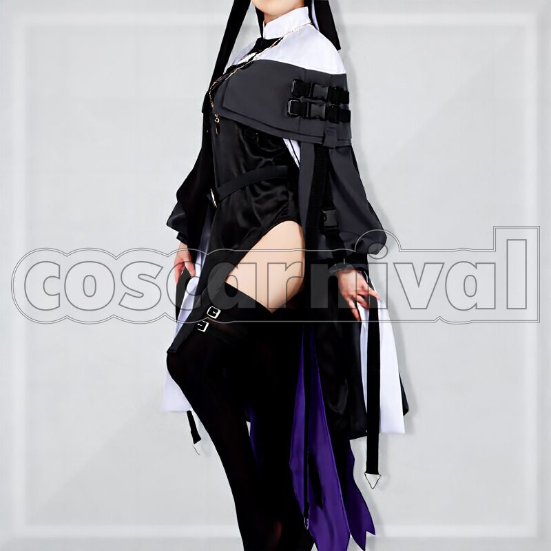 Abyssal Hunters Specter Cosplay cosplay costume from Arknights, side view