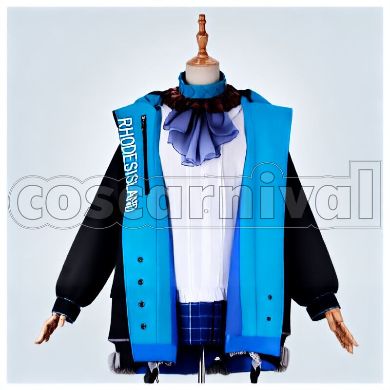 Amiya Cosplay cosplay costume from Arknights, front view 1