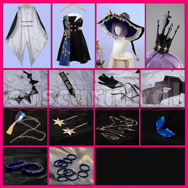 Amiya Ambience Synesthesia 2024: RES:Souvenance Cosplay cosplay costume from Arknights, res souvenance 9585 set view