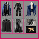 Andoain Martyr Cosplay cosplay costume from Arknights, set view