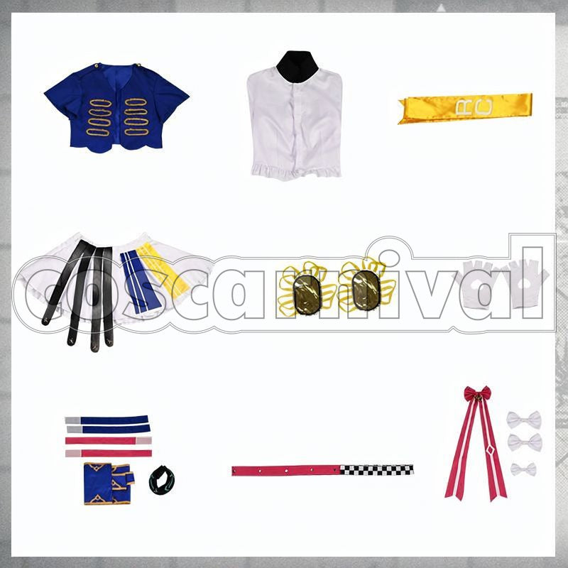 Archetto Publicity Strategy Cosplay cosplay costume from Arknights, set view