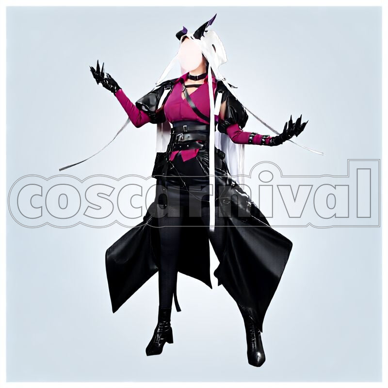 Ascalon Cosplay cosplay costume from Arknights, front view 1