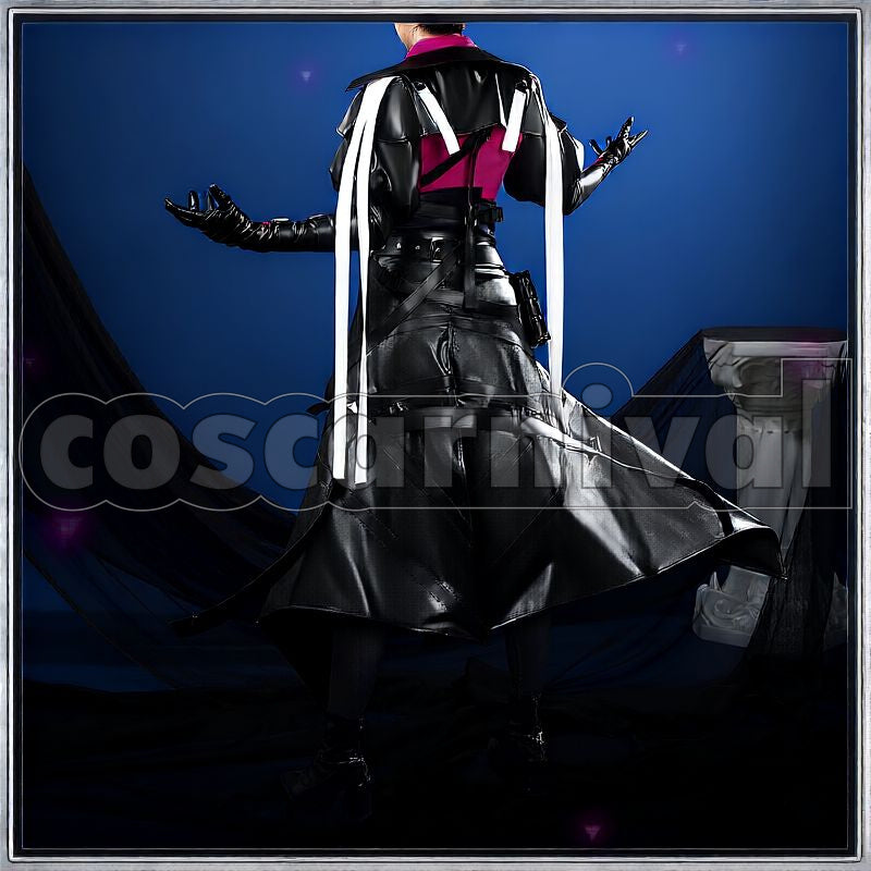 Ascalon Cosplay cosplay costume from Arknights, back view 1