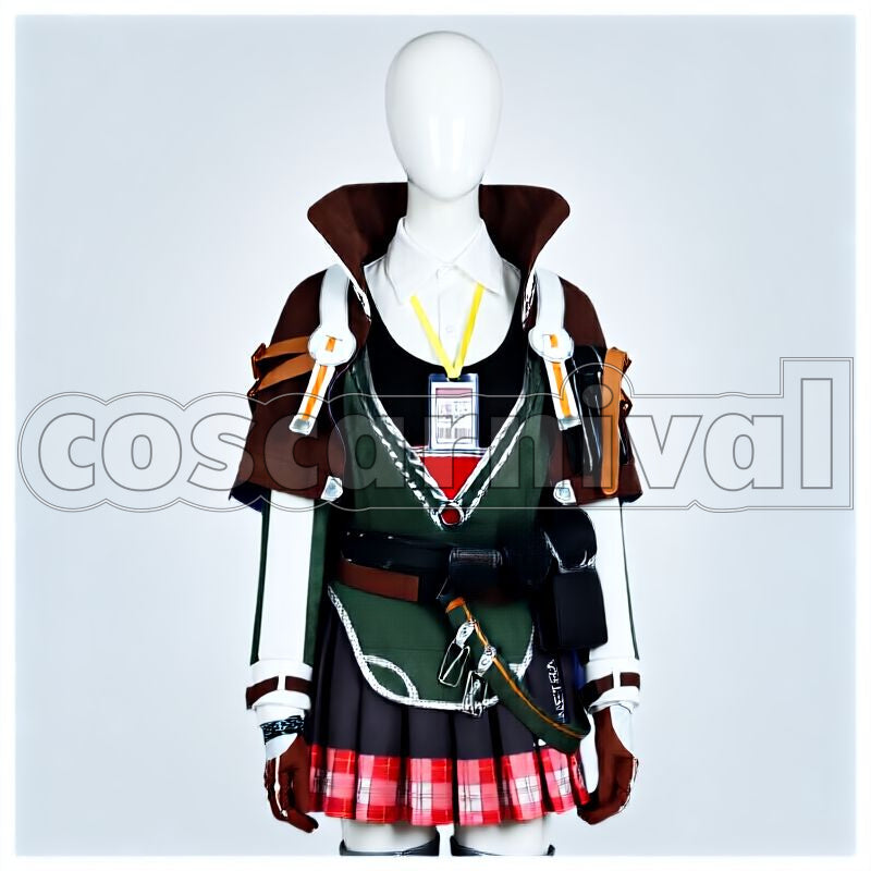 Bagpipe Cosplay cosplay costume from Arknights, front view 1