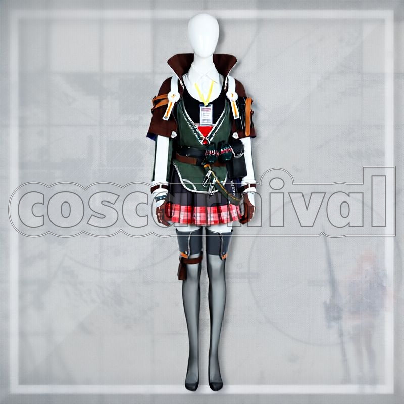 Bagpipe Cosplay cosplay costume from Arknights, front view 2
