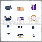 Bagpipe Queen No. 1 Race Queen Cosplay cosplay costume from Arknights, race queen 10147 set view