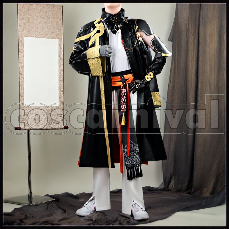 Chongyue Cosplay cosplay costume from Arknights, front view 2