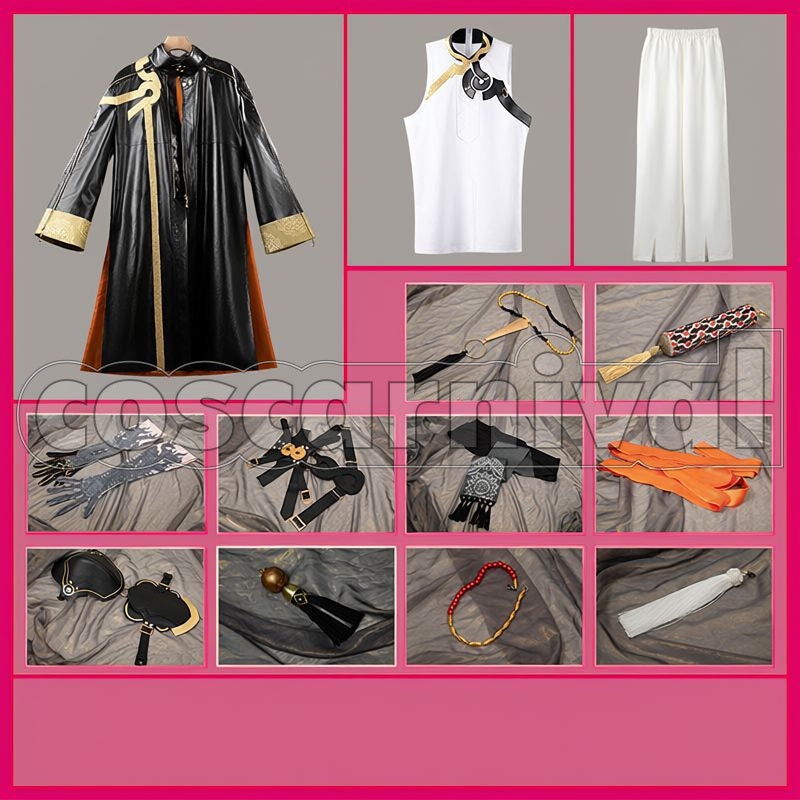 Chongyue Cosplay cosplay costume from Arknights, set view