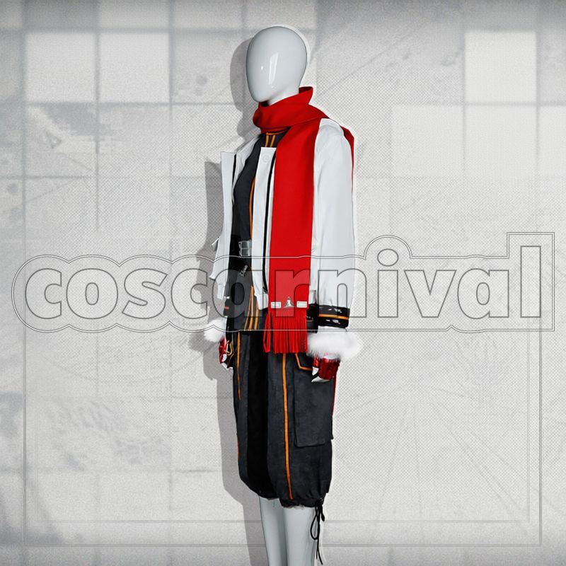 Courier Vanguard Cosplay cosplay costume from Arknights, side view 2