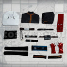 Courier Vanguard Cosplay cosplay costume from Arknights, set view