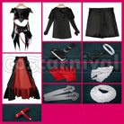 Entelechia Cosplay cosplay costume from Arknights, set view