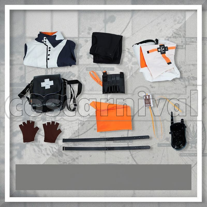 Executor Cosplay cosplay costume from Arknights, set view