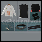 Exusiai Casual Clothes Cosplay cosplay costume from Arknights, set view