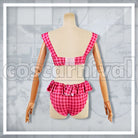 Eyjafjalla Swimsuit Cosplay cosplay costume from Arknights, back view 2