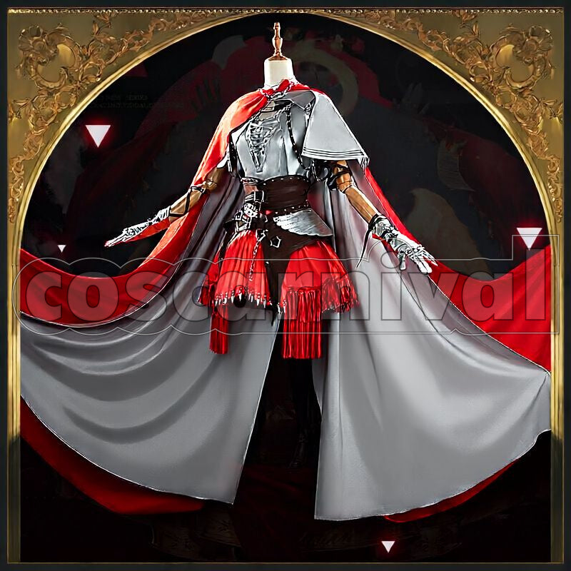 Fiammetta Divine Oath Cosplay cosplay costume from Arknights, front view 3