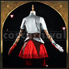 Fiammetta Divine Oath Cosplay cosplay costume from Arknights, back view 1