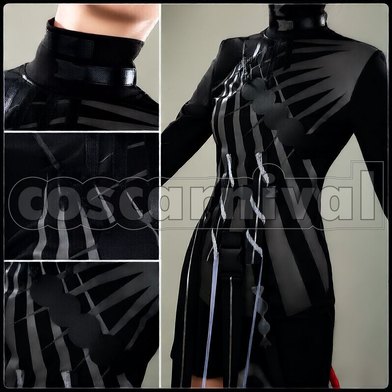 Fiammetta Judgment Day Cosplay cosplay costume from Arknights, front view 5