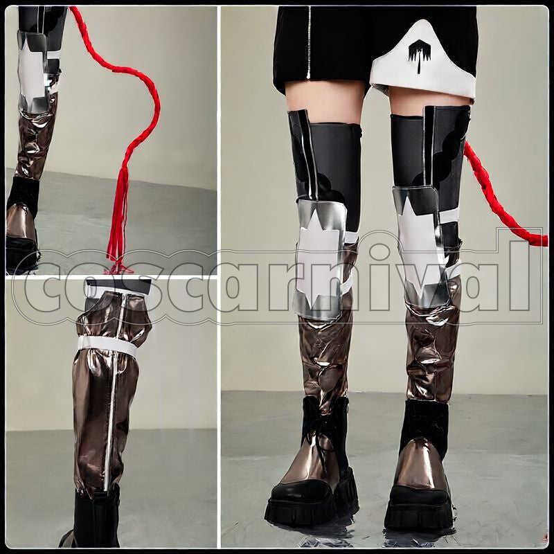 Fiammetta Judgment Day Cosplay cosplay costume from Arknights, accessory set view 1