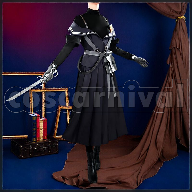 Irene The Adjudicatrix and Her Resolve Cosplay cosplay costume from Arknights, front view 3