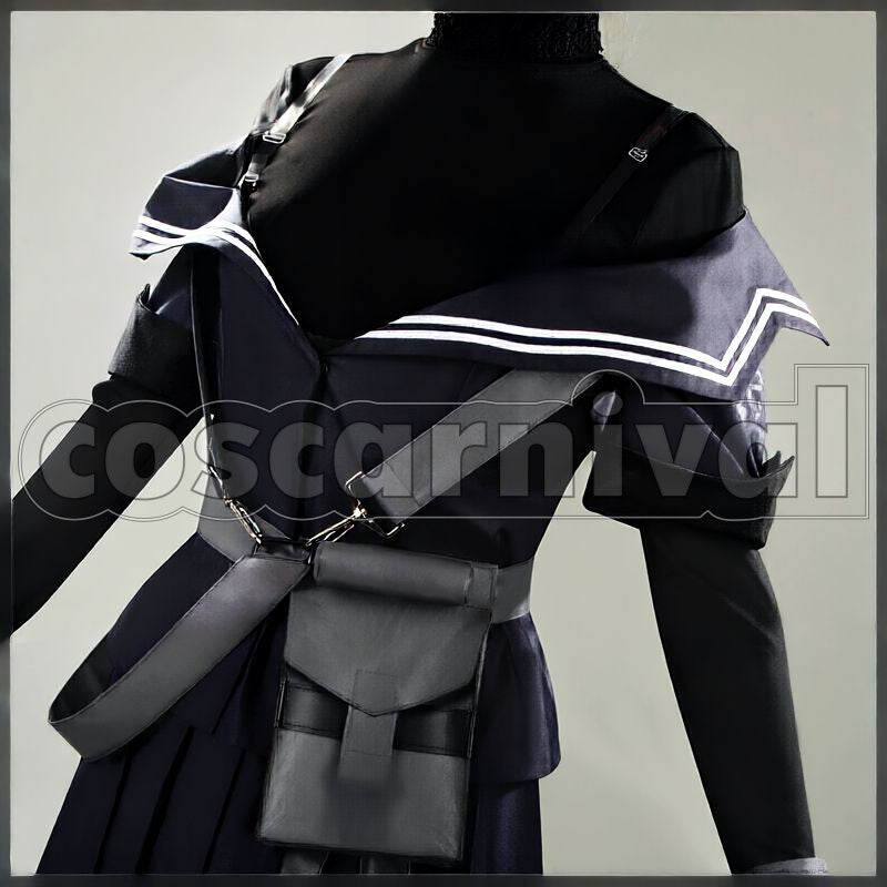 Irene The Adjudicatrix and Her Resolve Cosplay cosplay costume from Arknights, back view 2
