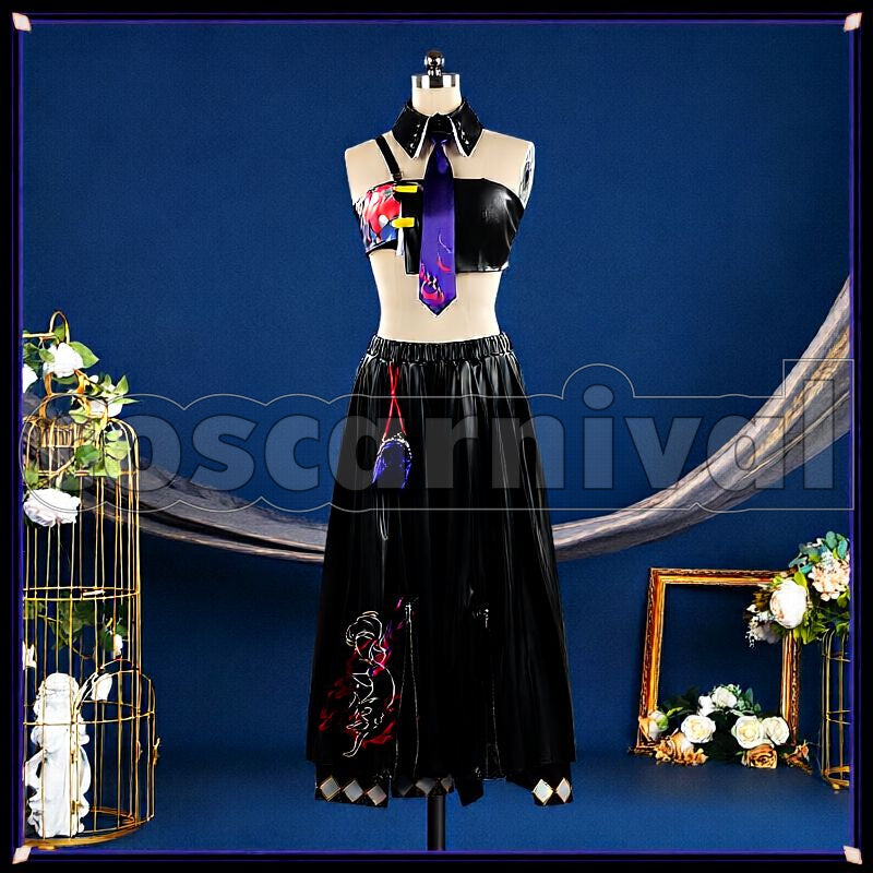 Kichisei Cosplay cosplay costume from Arknights, front view 3