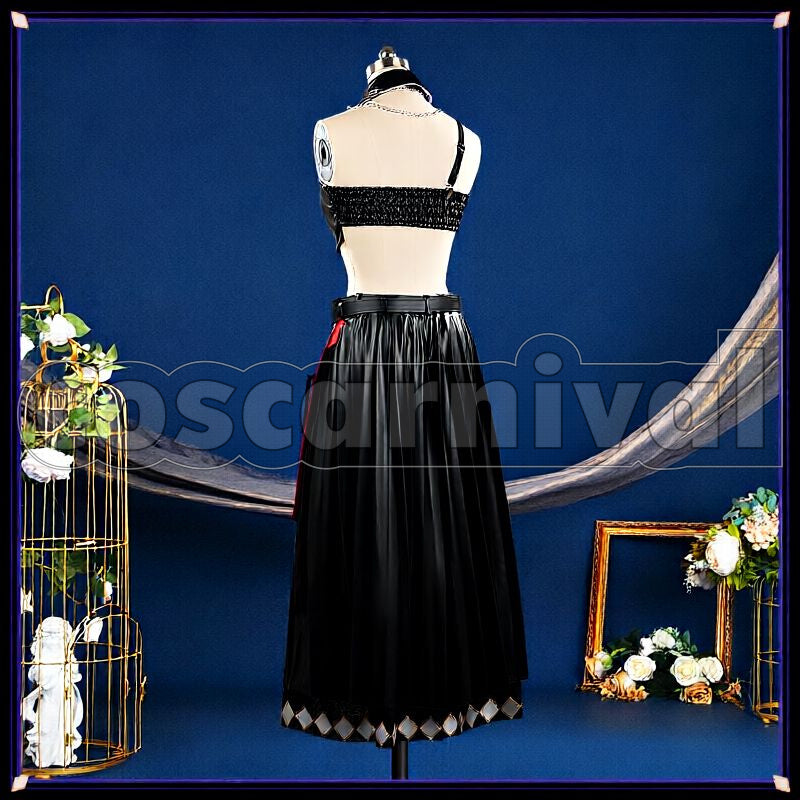 Kichisei Cosplay cosplay costume from Arknights, back view 2