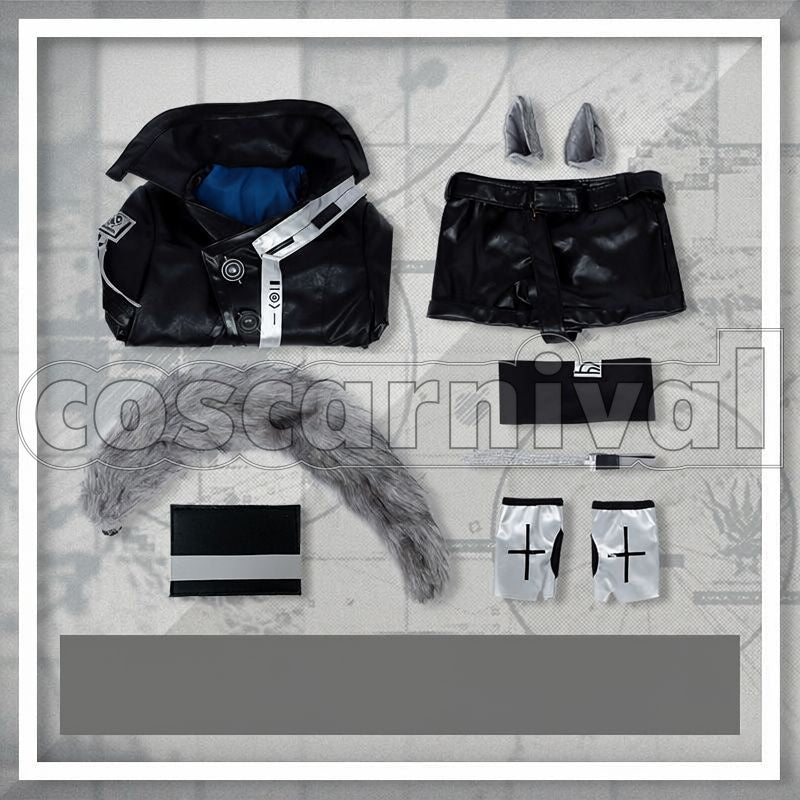 Lappland Cosplay cosplay costume from Arknights, set view