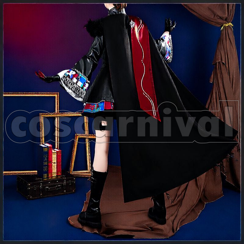 Lappland the Decadenza Cosplay cosplay costume from Arknights, back view