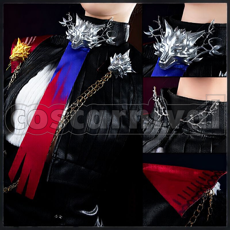 Lappland the Decadenza Cosplay cosplay costume from Arknights, detail-2