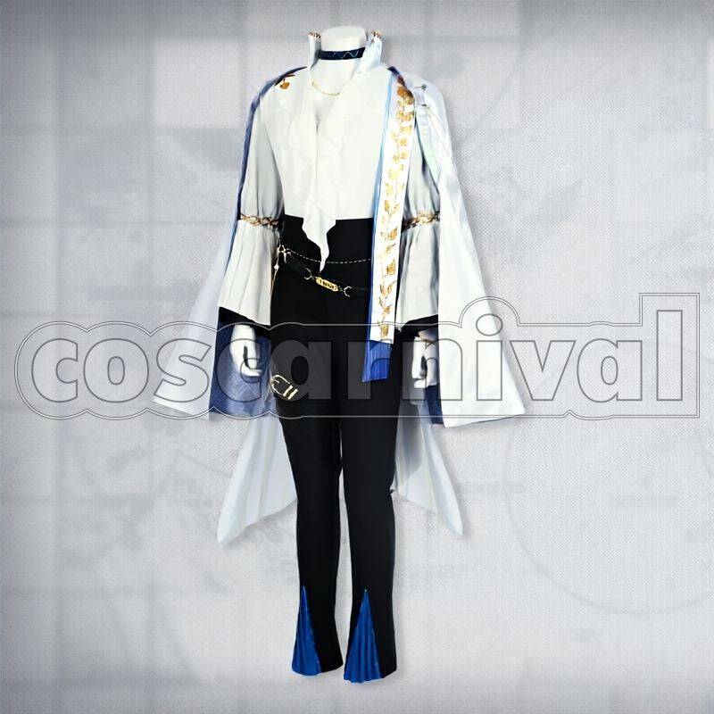 Lumen Ambience Synesthesia 2023: Wanted Cosplay cosplay costume from Arknights, wanted 9793 front view 3