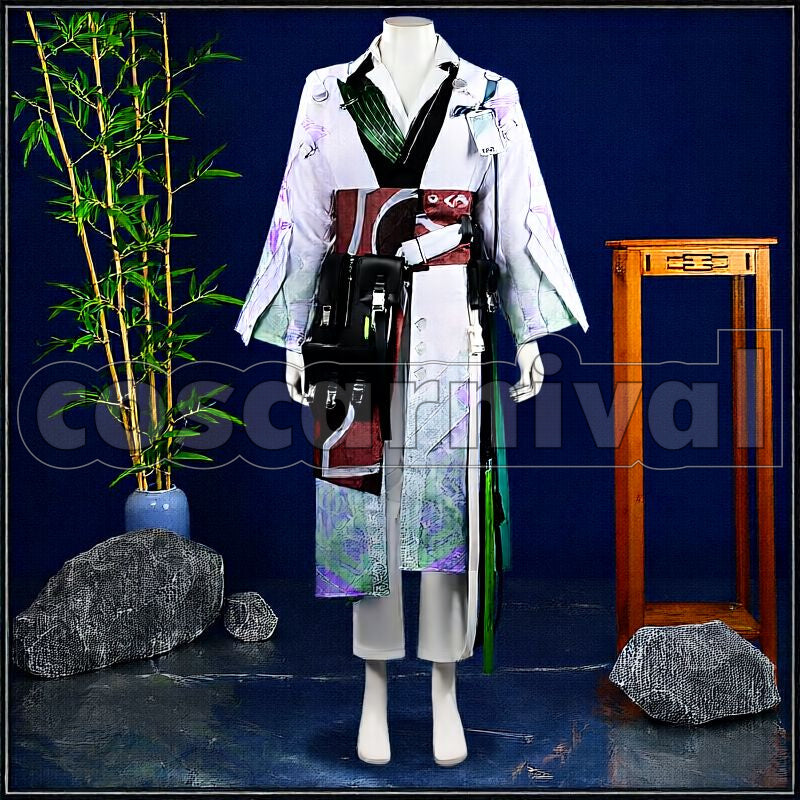 Matsukiri Cosplay cosplay costume from Arknights, front view 3