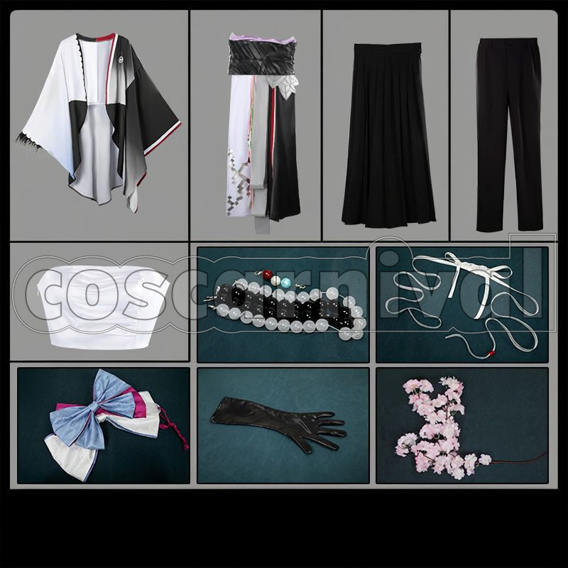 Mio Cosplay cosplay costume from Arknights, set view